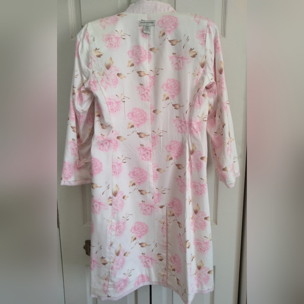Banana Republic Pink Trench Coat - Picture 6 of 11